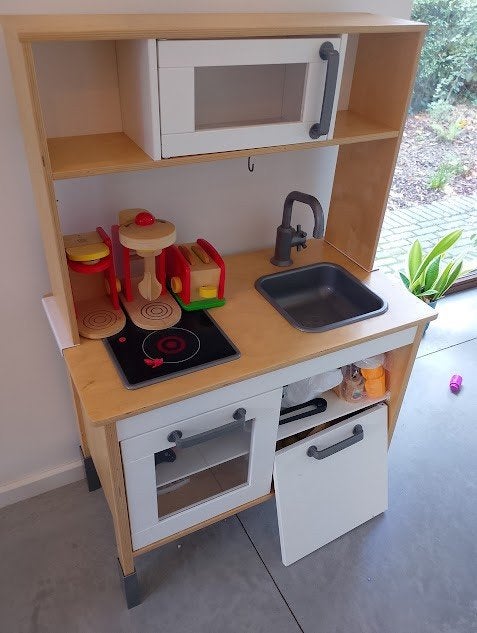 Speelkeuken IKEA met toebehoren, Enlèvement, Utilisé, Meuble ou Kitchenette
