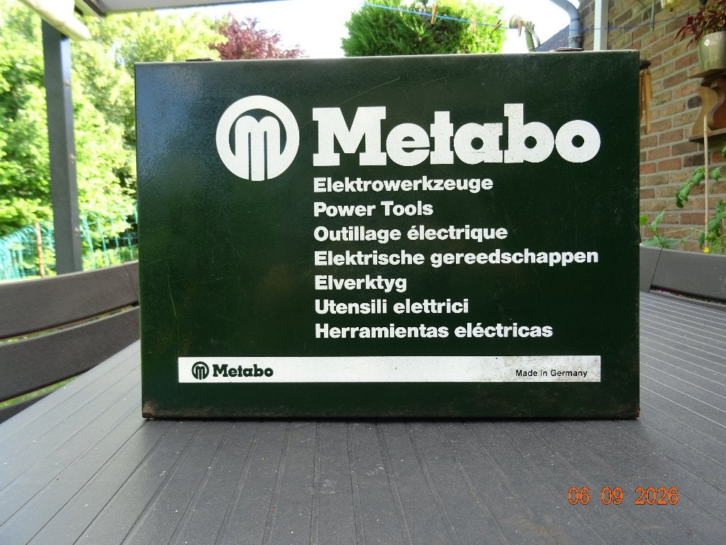 Perceuse  Metabo, 600 watts ou plus, Enlèvement ou Envoi, Utilisé, Vitesse variable