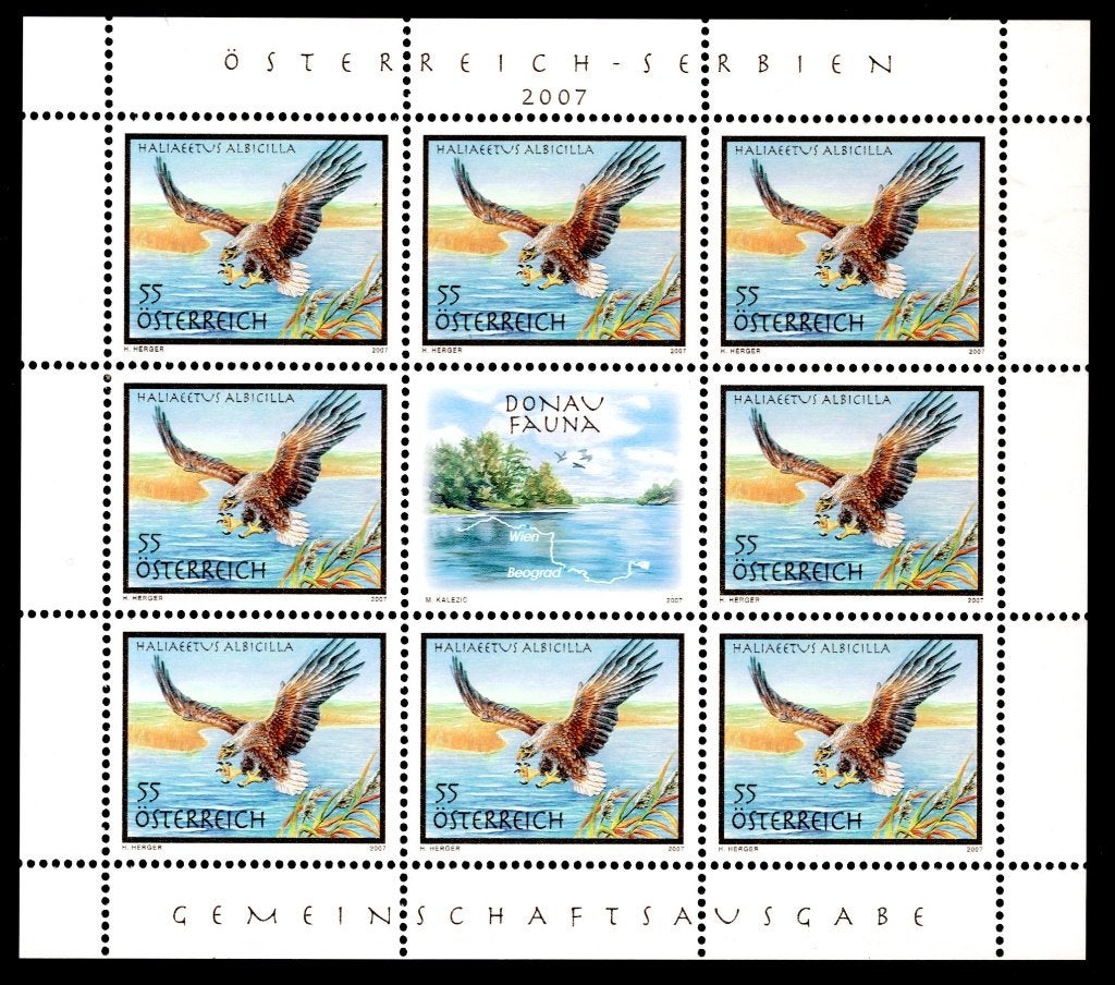 OOSTENRIJK Yt. 2510 MNH 2007 - velletje 8 st, Postzegels en Munten, Postzegels | Europa | Oostenrijk, Verzenden, Postfris