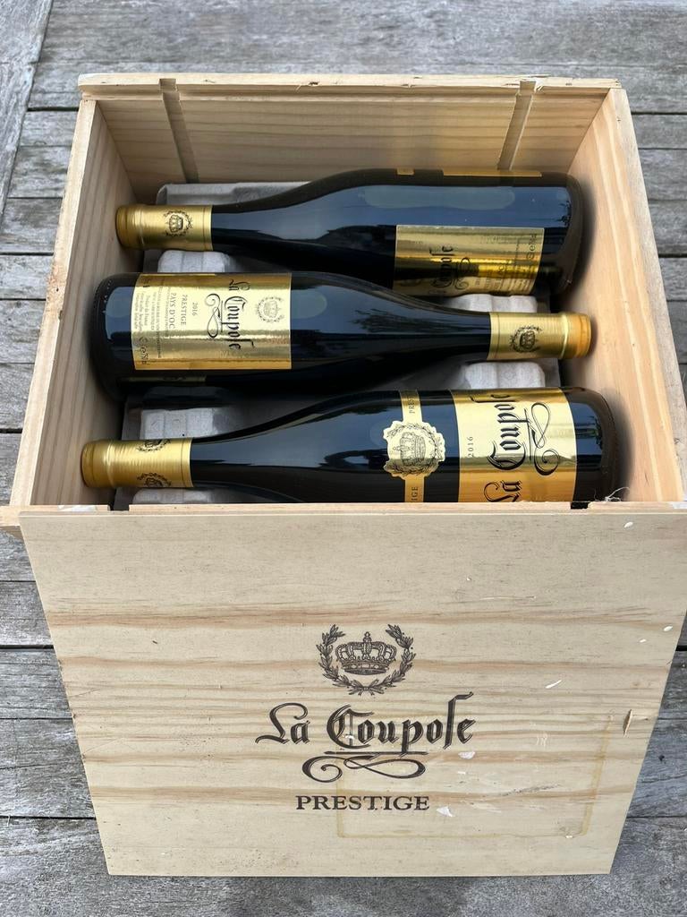 Boîte de 6 x La Coupole Prestige top année 2016 Pays D'Oc, Enlèvement ou Envoi, Comme neuf, Pleine