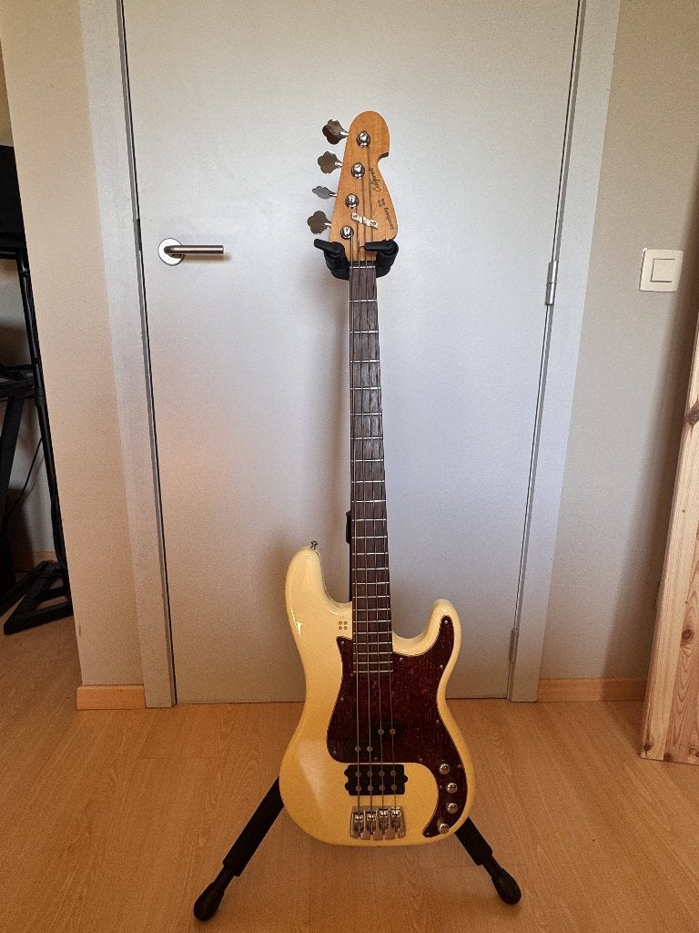Sandberg California VM4 basgitaar, Musique & Instruments, Enlèvement, Utilisé, Électrique