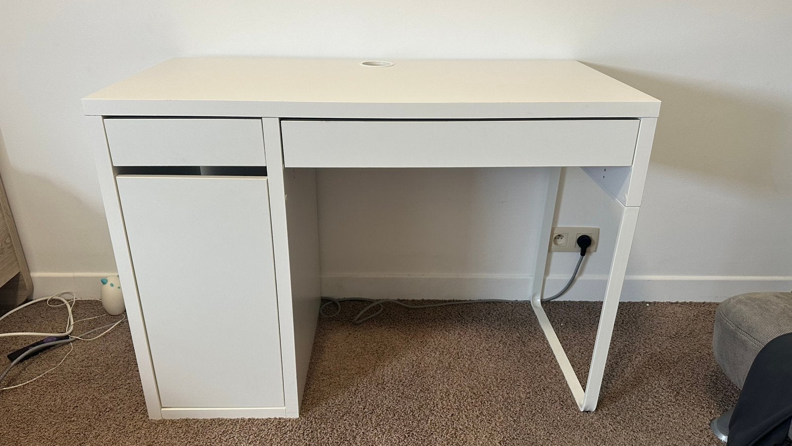 Bureau tafel Micke, Maison & Meubles, Enlèvement, Comme neuf