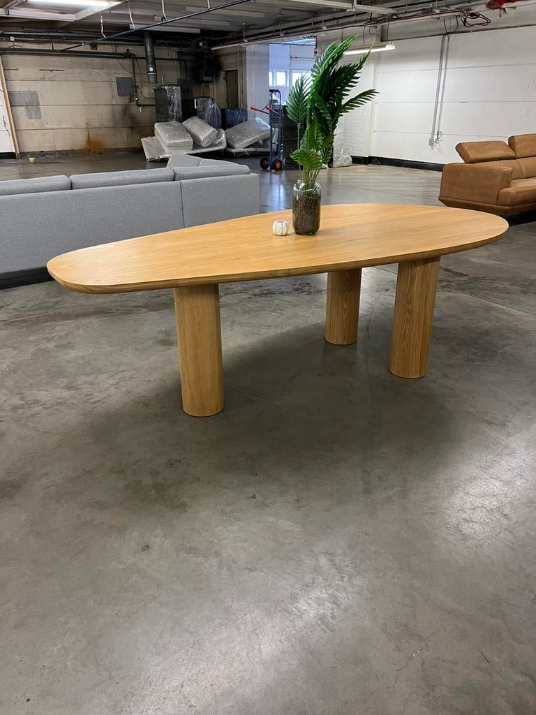 Table à manger biologique - entièrement en bois  - neuve