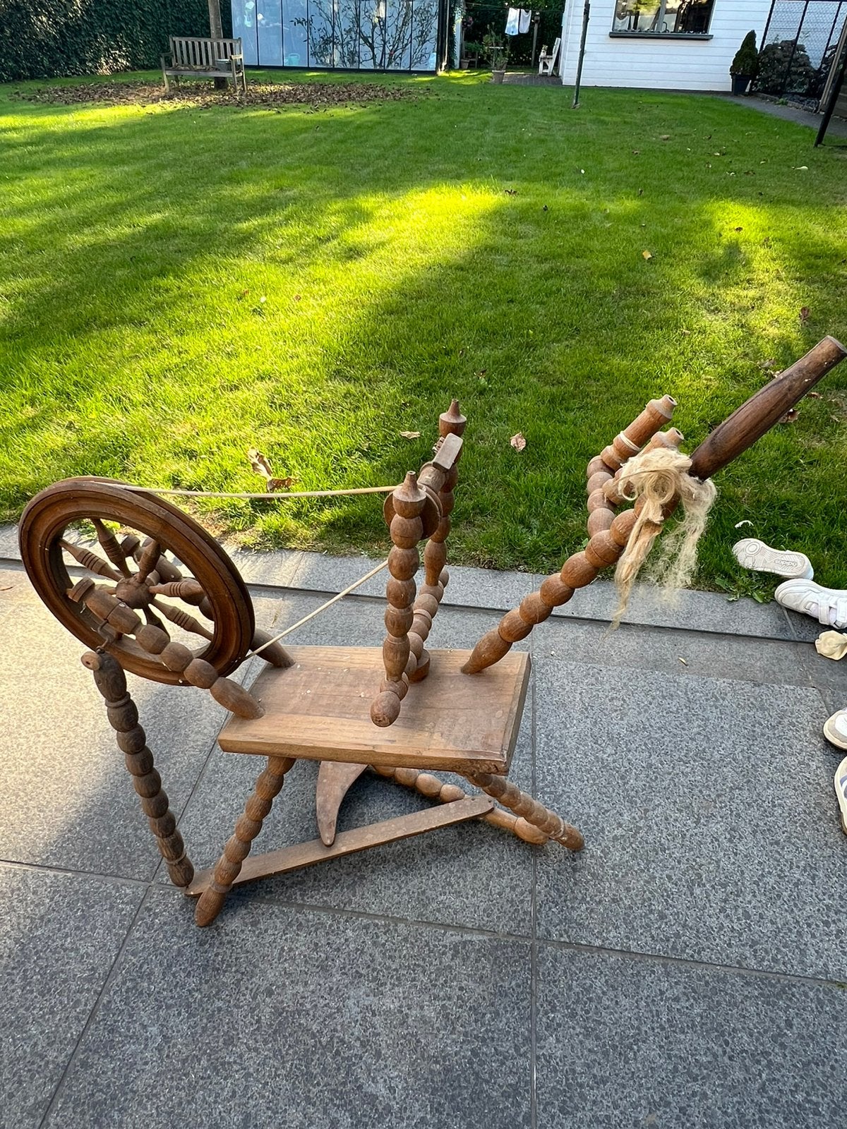 Spinnewiel, Hobby & Loisirs créatifs, Enlèvement, Utilisé, Rouet