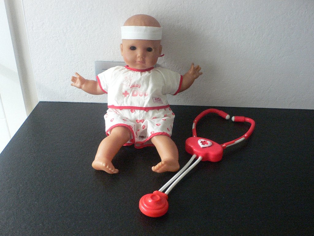 pop babydoc, Ophalen, Gebruikt, Babypop