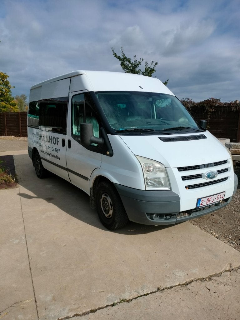 personencamionette Ford Transit, Auto's, Stof, Wit, Bedrijf, Grijs