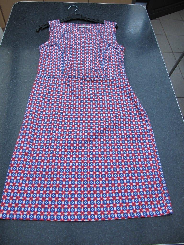 jurk nieuw Lola & Liza 38 rood blauw wit, zonder mouw, Taille 38/40 (M), Enlèvement ou Envoi, Lola & Liza, Neuf