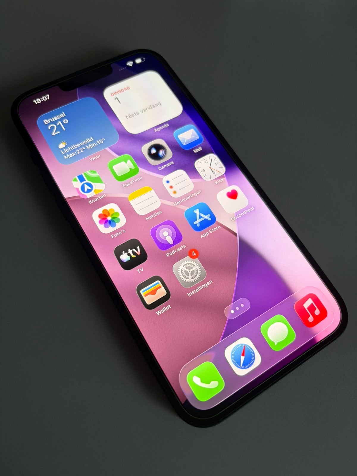 Iphone 14plus 128GB midnight, Telecommunicatie, Ophalen, Zo goed als nieuw