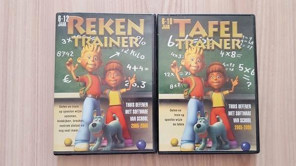 CD rom : Reken Trainer 2005-2006, Games en Spelcomputers, Ophalen of Verzenden, Zo goed als nieuw
