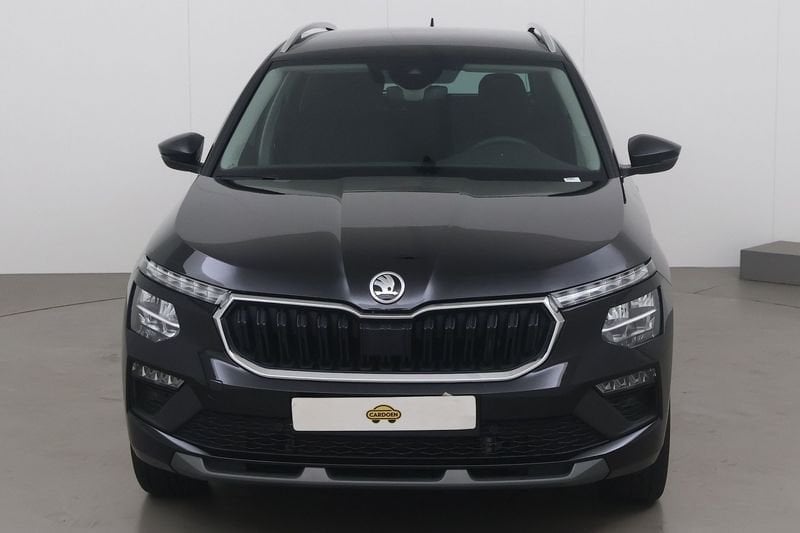 Skoda Kamiq 1.0 tsi corporate 116 AT, Auto's, Automaat, Gebruikt, Zwart, Zwart