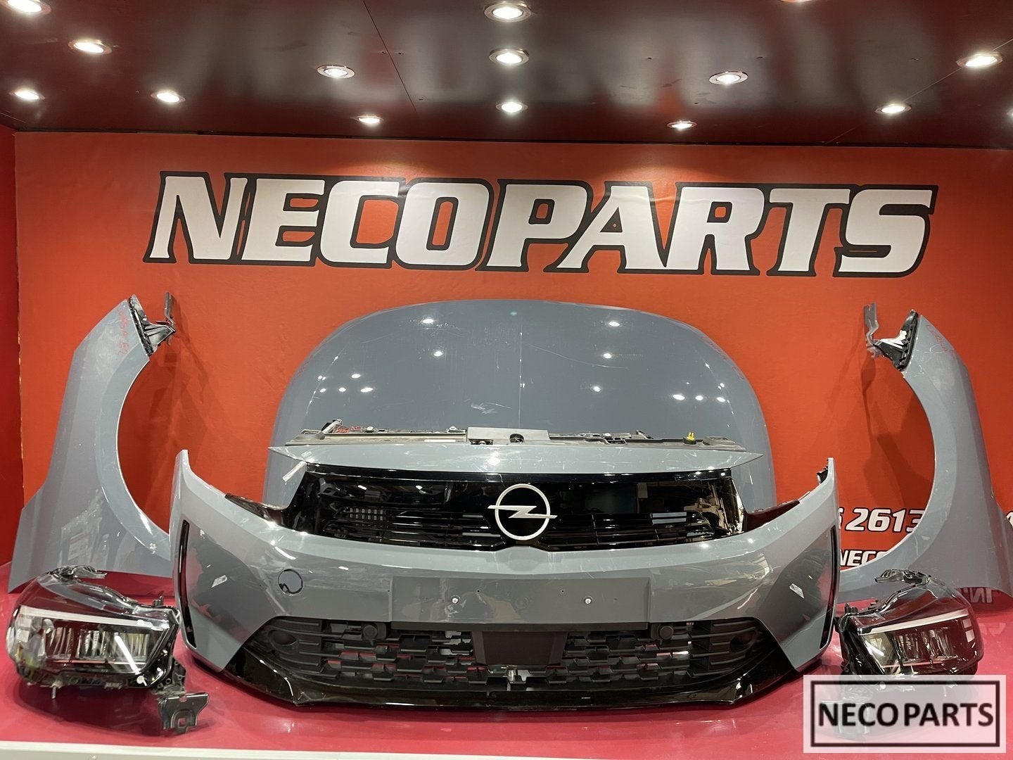 OPEL CORSA F FACELIFT VOORKOP COMPLEET ALLES LEVERBAAR, Auto-onderdelen, Gebruikt, -, -, Opel