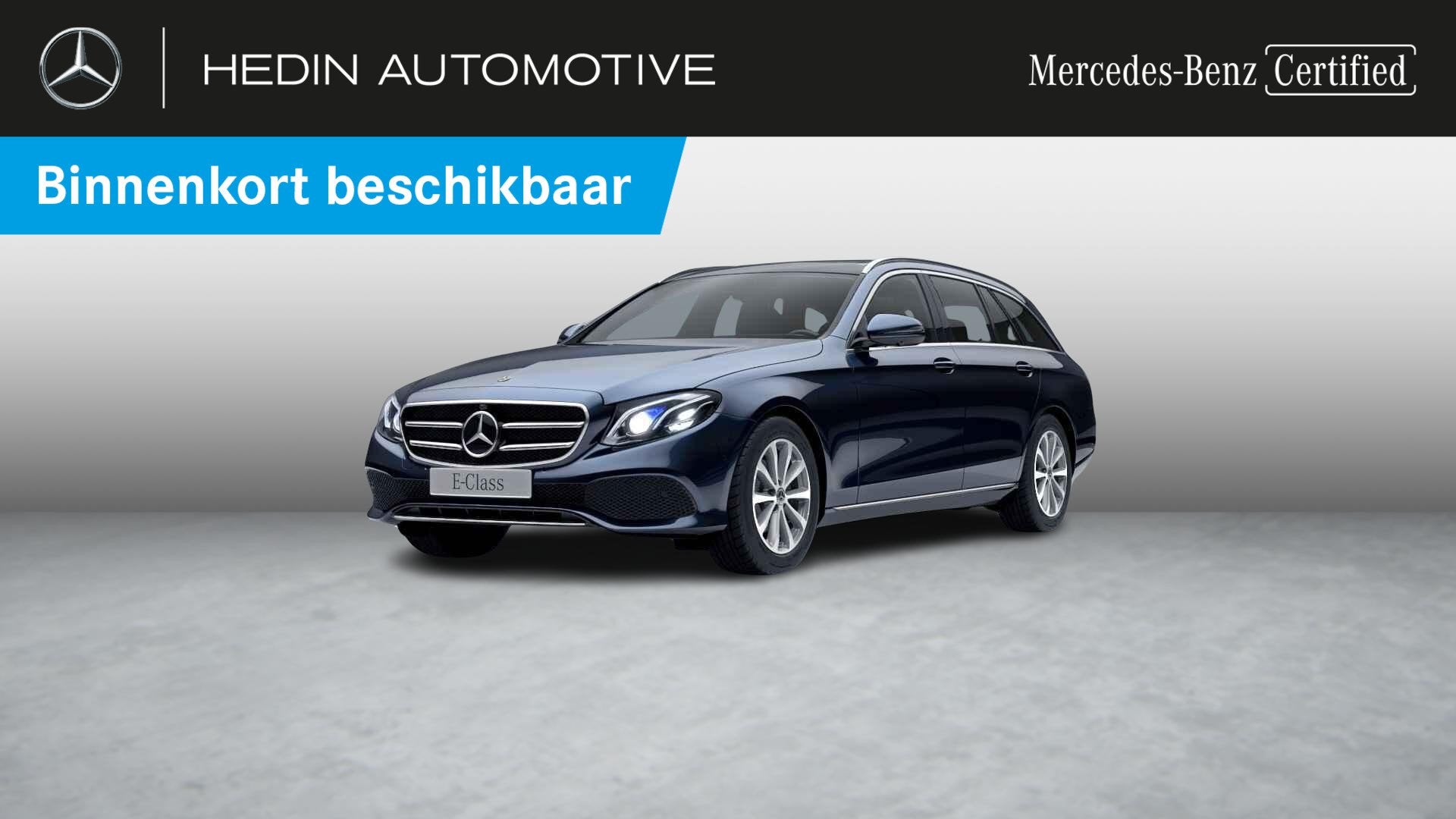 Mercedes-Benz E-Klasse Break 200d | Panoramisch Dak | Trekha, Automaat, Gebruikt, 4 cilinders, Blauw