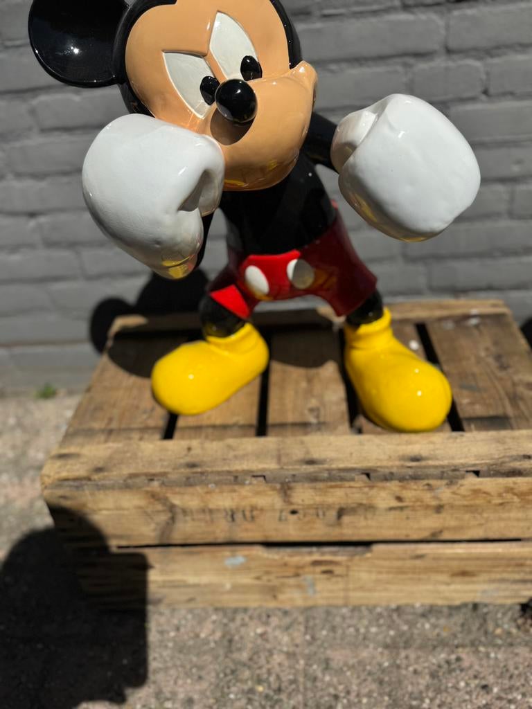 Statue de Boxer Mickey Mouse, Enlèvement, Mickey Mouse, Comme neuf, Statue ou Figurine