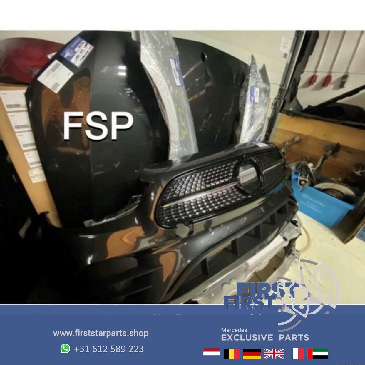 W213 S213 W238 FACELIFT 43 AMG VOORKOP Mercedes E Klasse 202, Utilisé, -, Avant, -