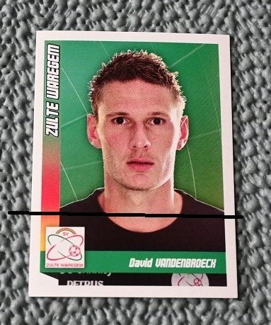 Panini/Football 2011/Zulte Waregem/David Vandenbroeck, Collections, Envoi, Neuf, Affiche, Image ou Autocollant