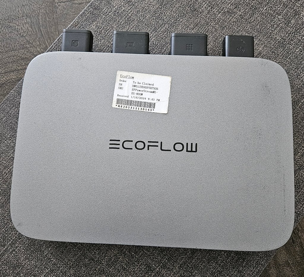 Ecoflow powerstation omvormers 800wat zonnepanelen, Ophalen, Gebruikt, Omvormer
