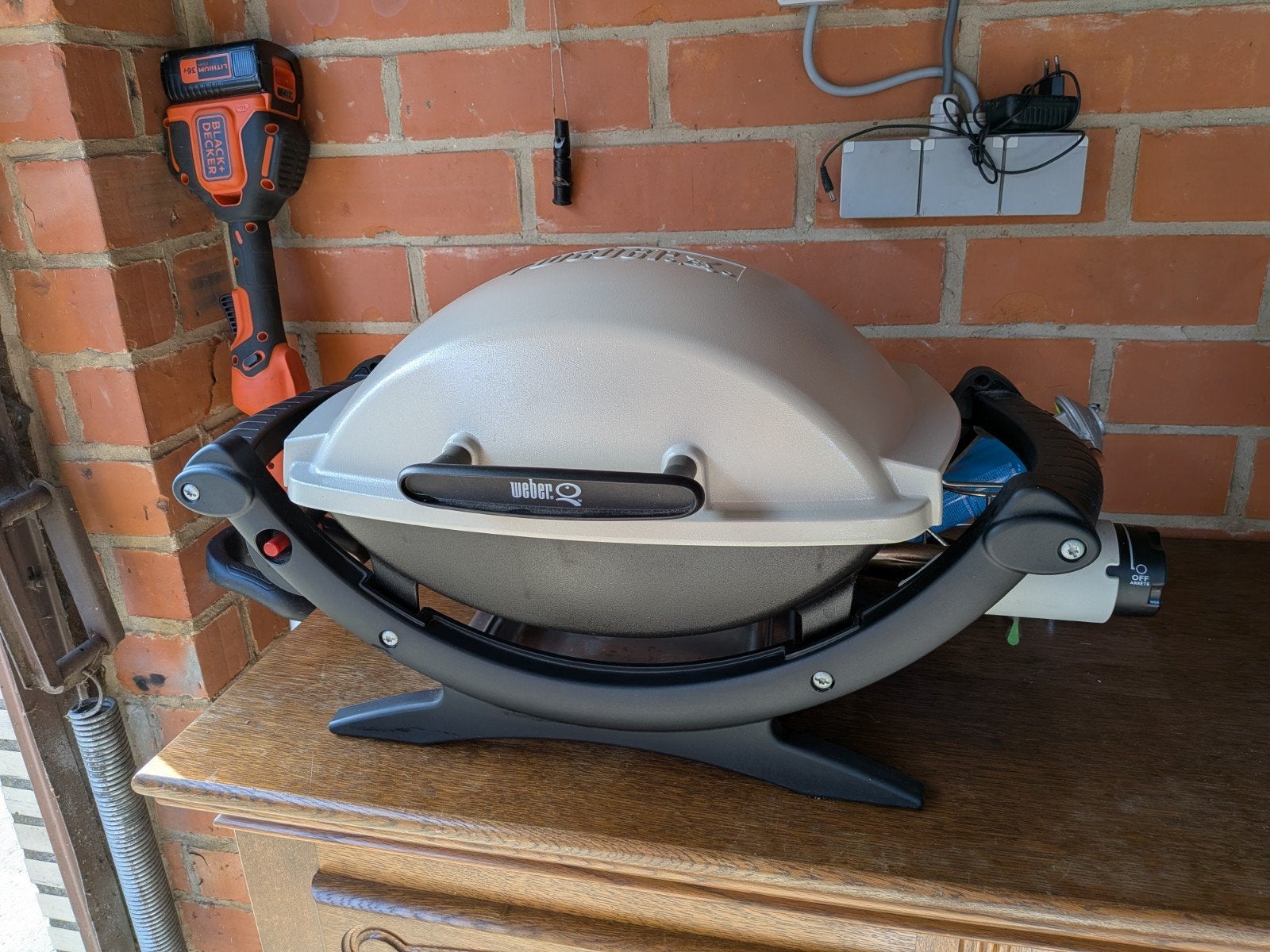 Weber baby q blanc, Enlèvement ou Envoi
