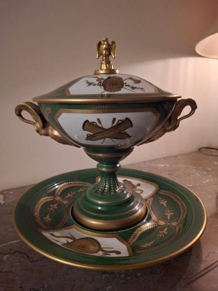 Couleuvre porselein coupe (set), Ophalen