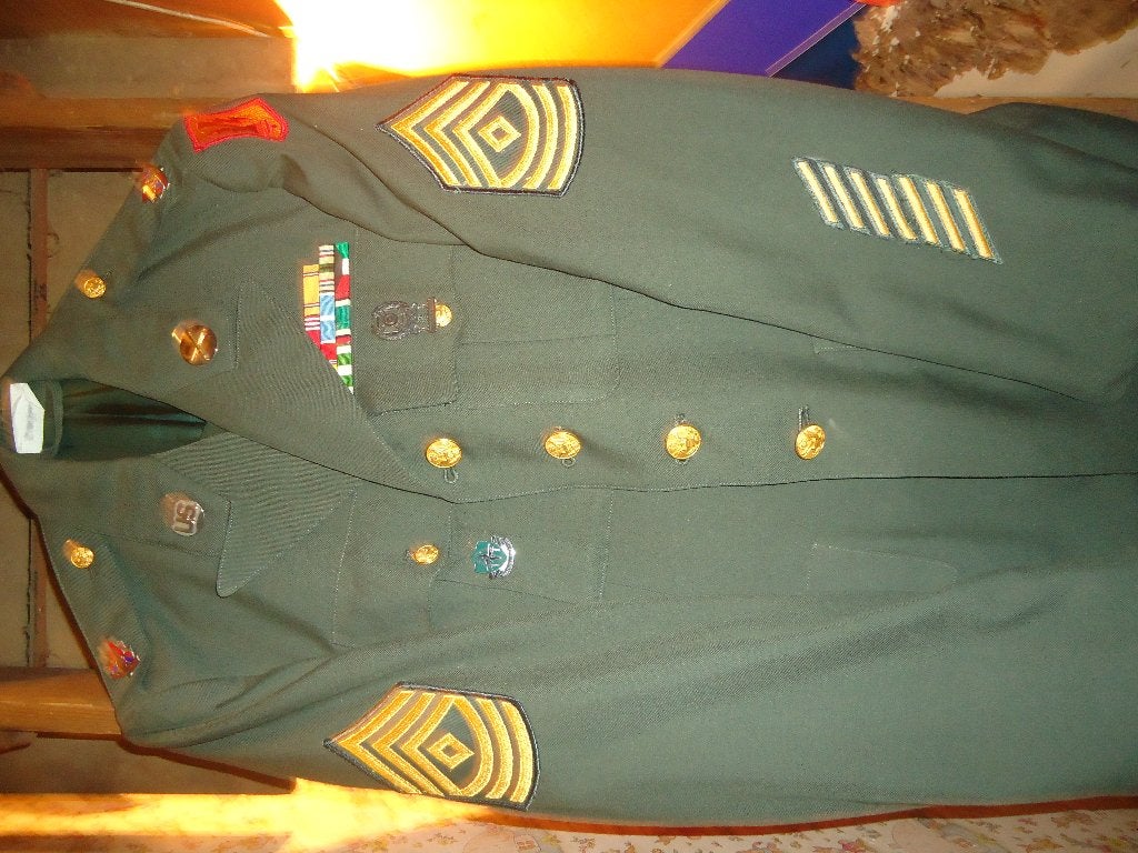 uniforme us army artiilery, Enlèvement ou Envoi, Armée de terre, Vêtements ou Chaussures