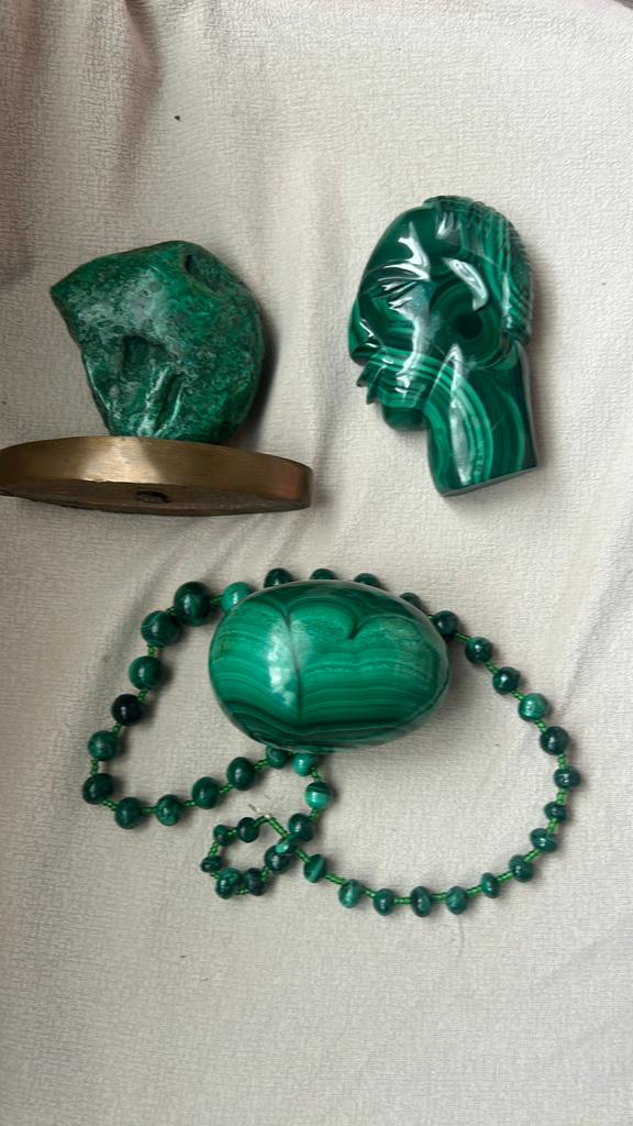 Lot de malachite katanga congon, Enlèvement ou Envoi, Minéral