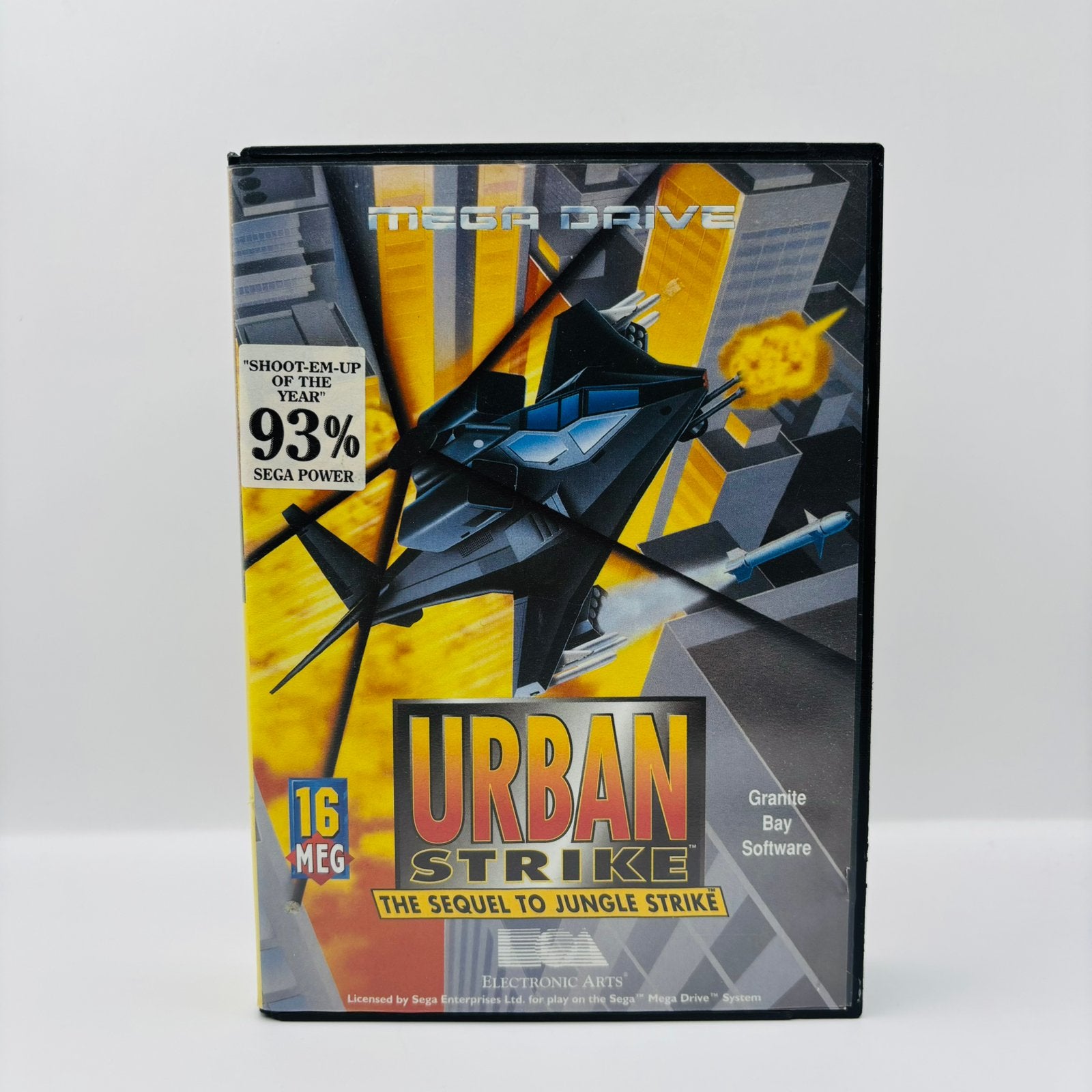 Urban Strike Sega Mega Drive, Games en Spelcomputers, Shooter, Ophalen of Verzenden, Zo goed als nieuw, Mega Drive