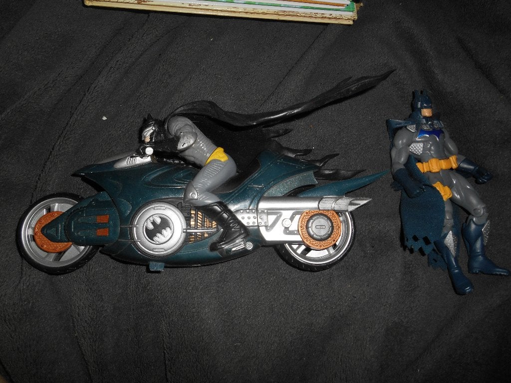 Batman sur Moto + 1 figurine Batman, Ophalen of Verzenden