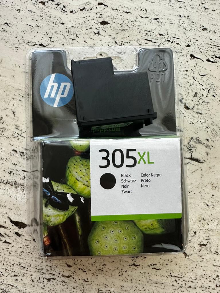 Hp 305 XL zwart inktcartridge, Computers en Software, Printerbenodigdheden, Ophalen of Verzenden, Zo goed als nieuw, Cartridge