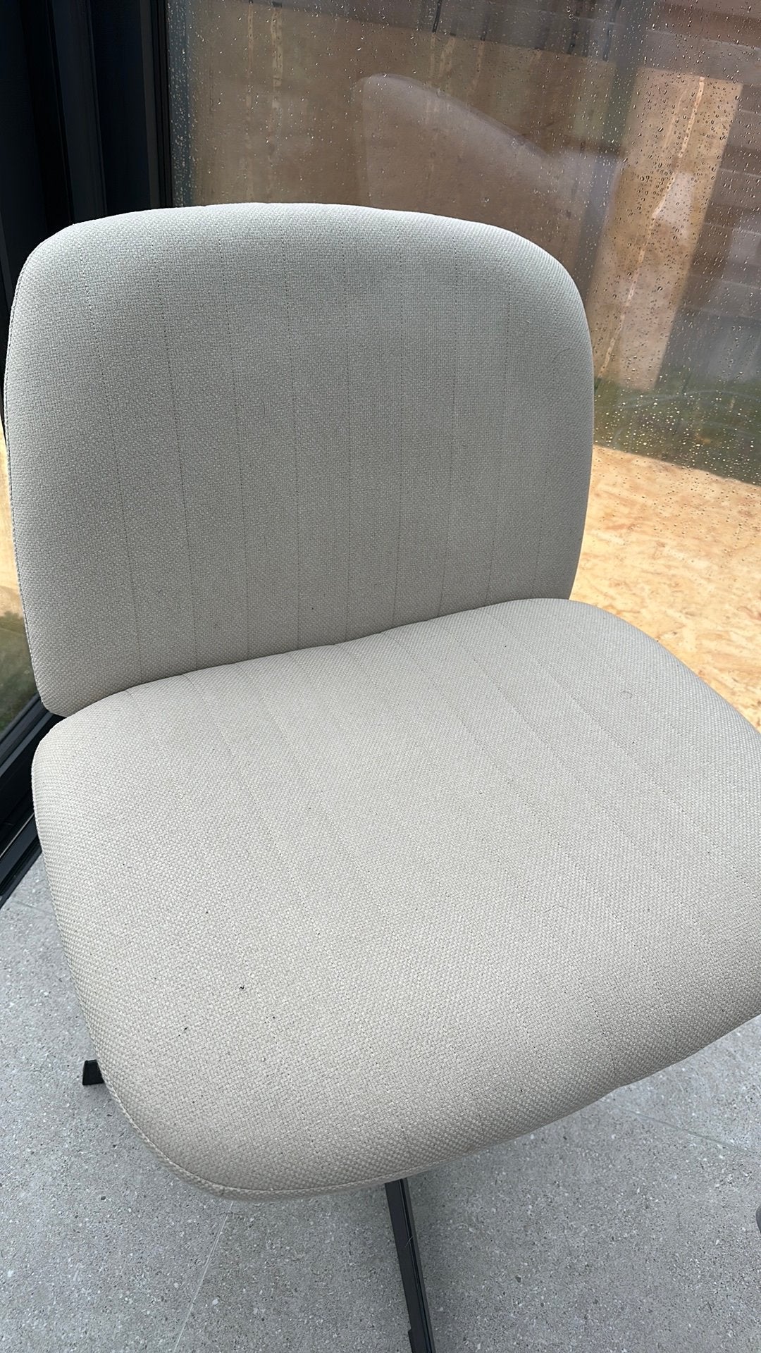 Te koop bureaustoel, Ophalen, Beige, Zo goed als nieuw, Bureaustoel