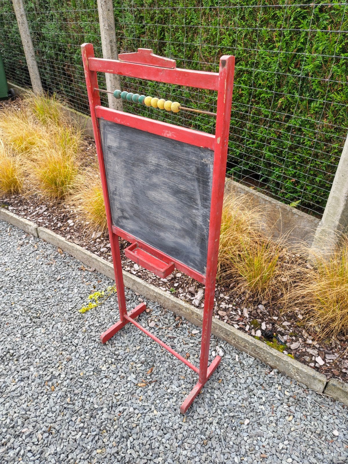 très vieux tableau/boulier en bois, Antiquités & Art, Enlèvement