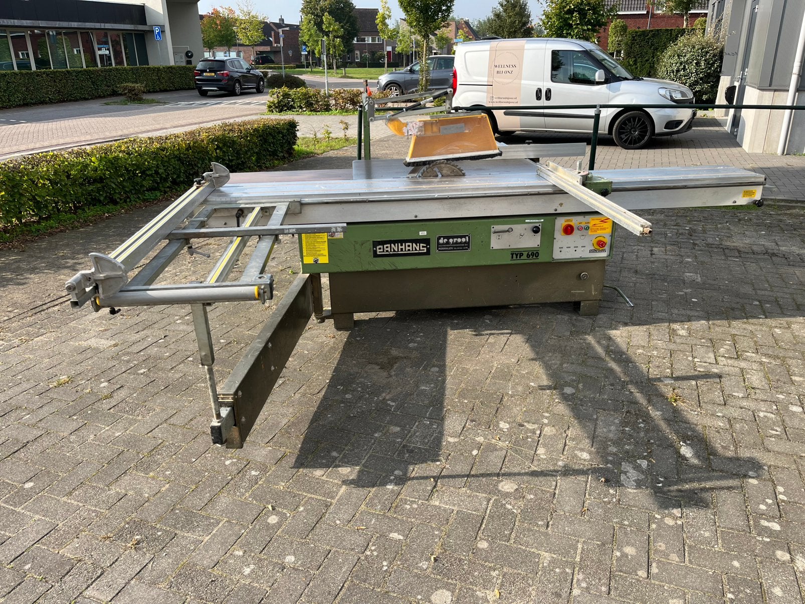 Panhans 690 paneelzaag formaatzaag paneelzaagmachine, Enlèvement, Utilisé