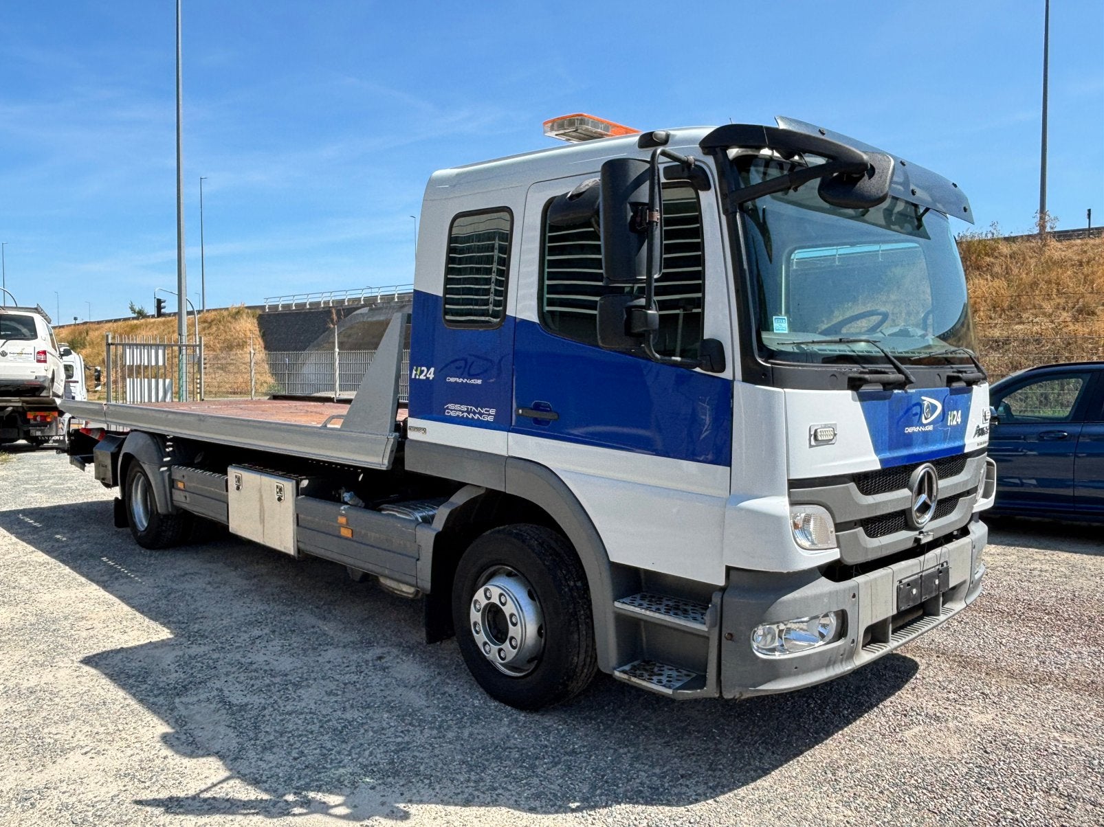 Mercedes atego 1224 takelwagen, Automaat, Euro 5, Mercedes-Benz, Diesel