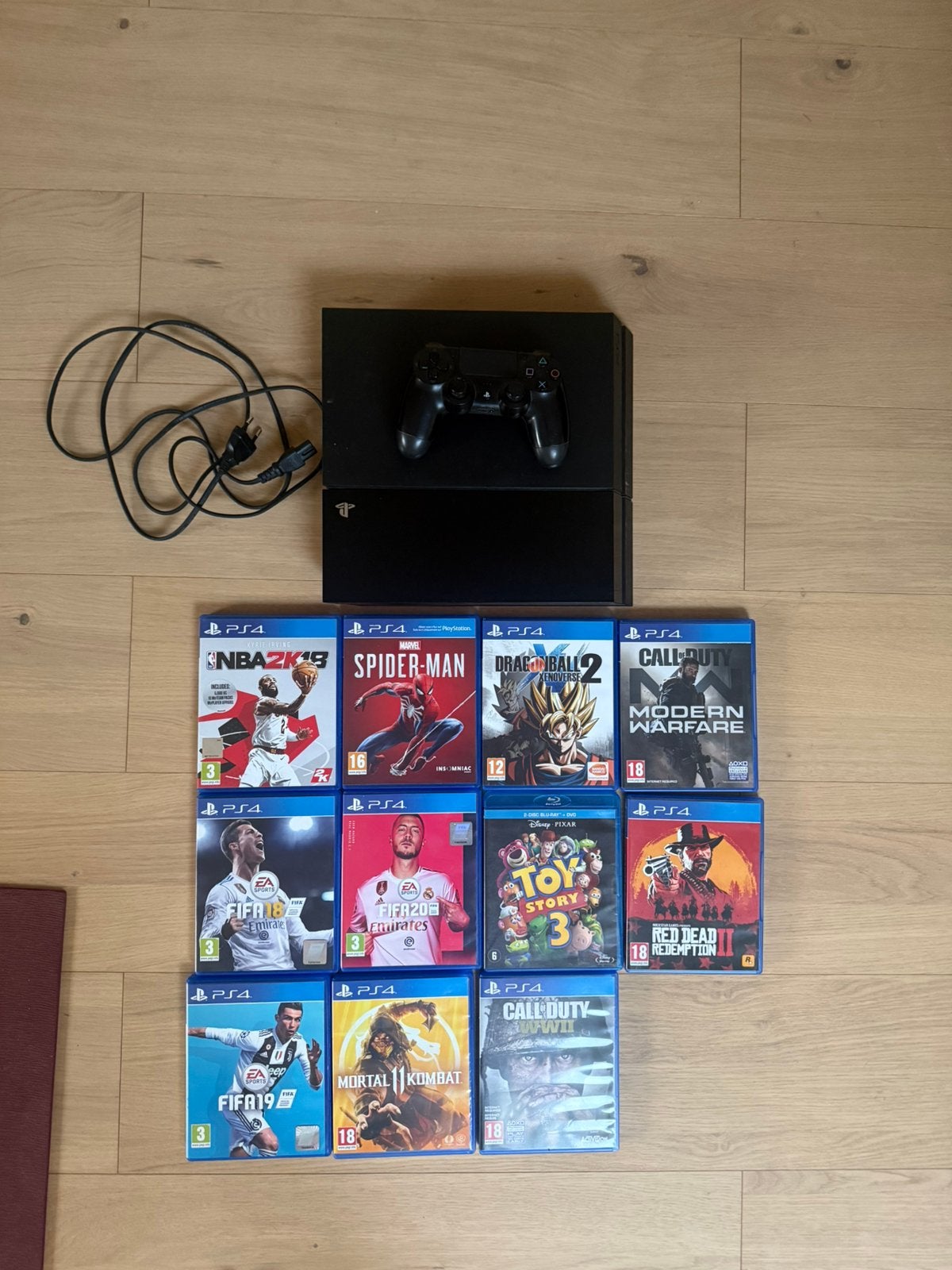 Ps4 met games, Games en Spelcomputers, Ophalen, Met 1 controller, Original, Gebruikt