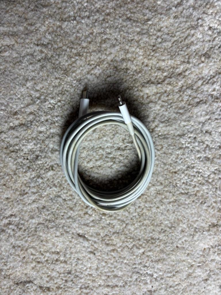 Cable 2M Apple lightning vers USB C, Télécoms, Enlèvement ou Envoi, Utilisé, Apple iPhone