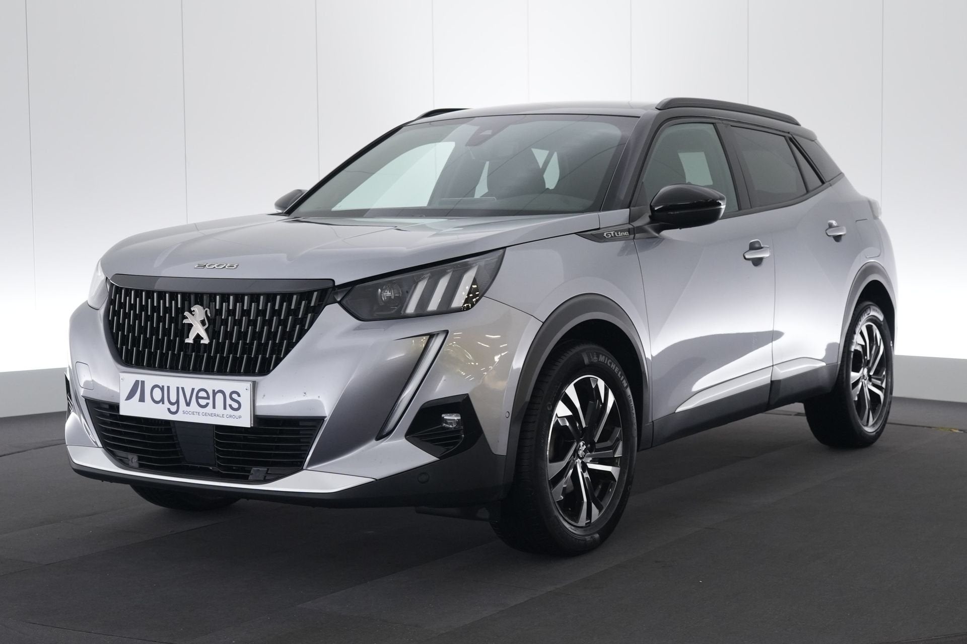 (1YNA877) PEUGEOT 2008, Autos, Argent ou Gris, Achat, Euro 6, Entreprise