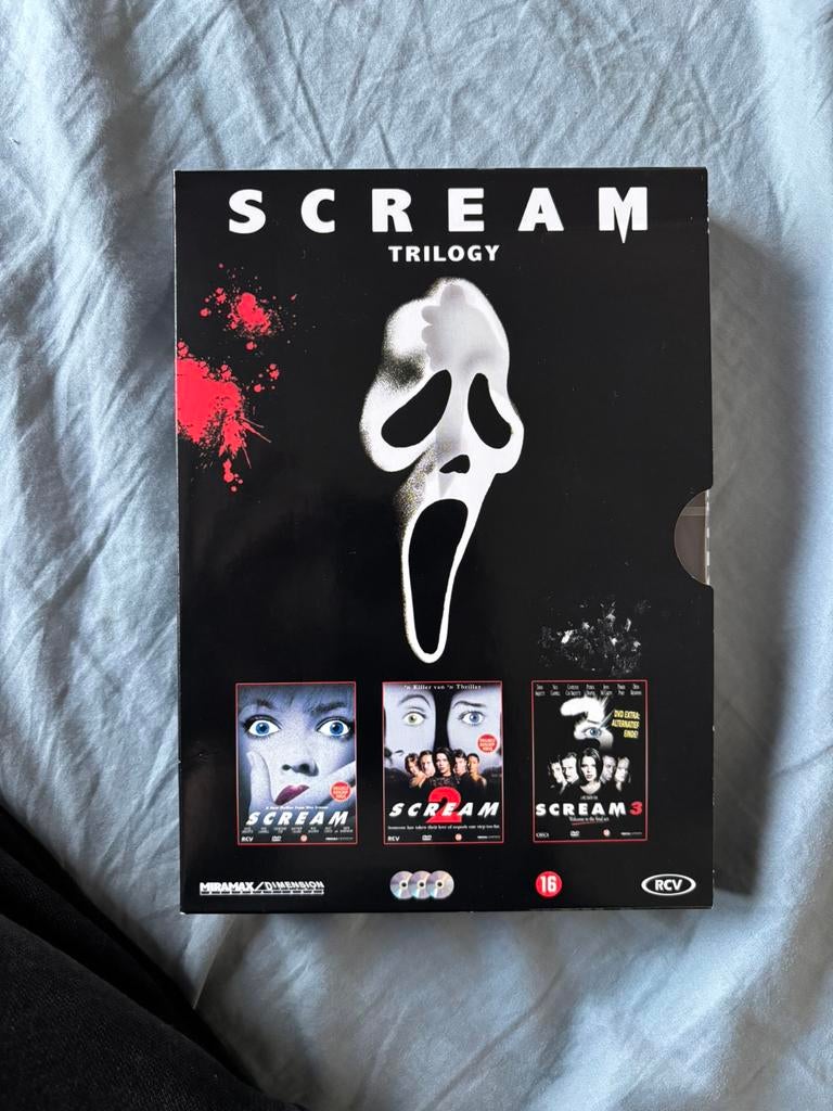 SEALED | Scream Triology (1,2,3) DVD, Cd's en Dvd's, Ophalen of Verzenden, Nieuw in verpakking, Slasher, Boxset