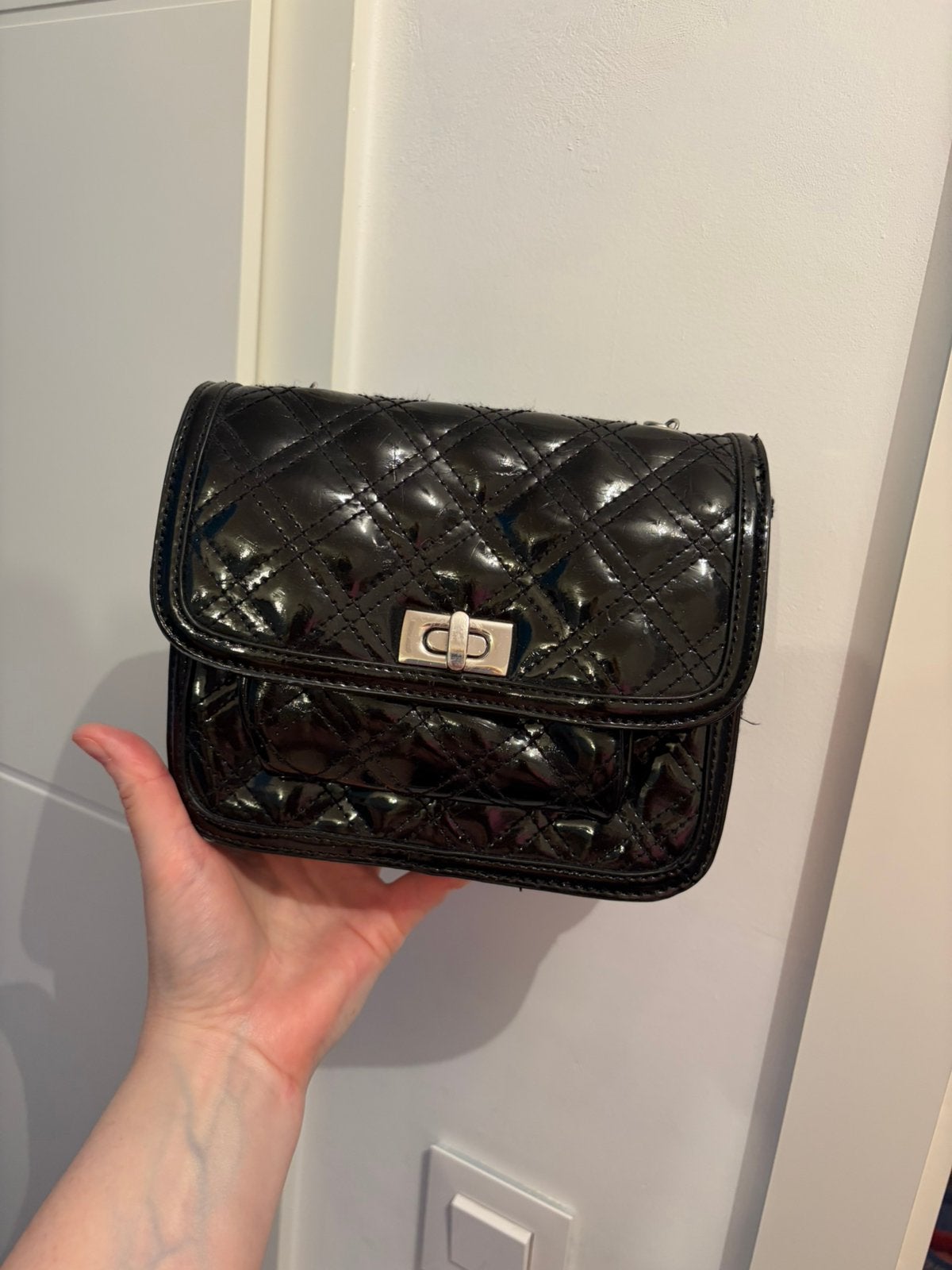 Sac noir, Handtassen en Accessoires, Ophalen of Verzenden, Zo goed als nieuw