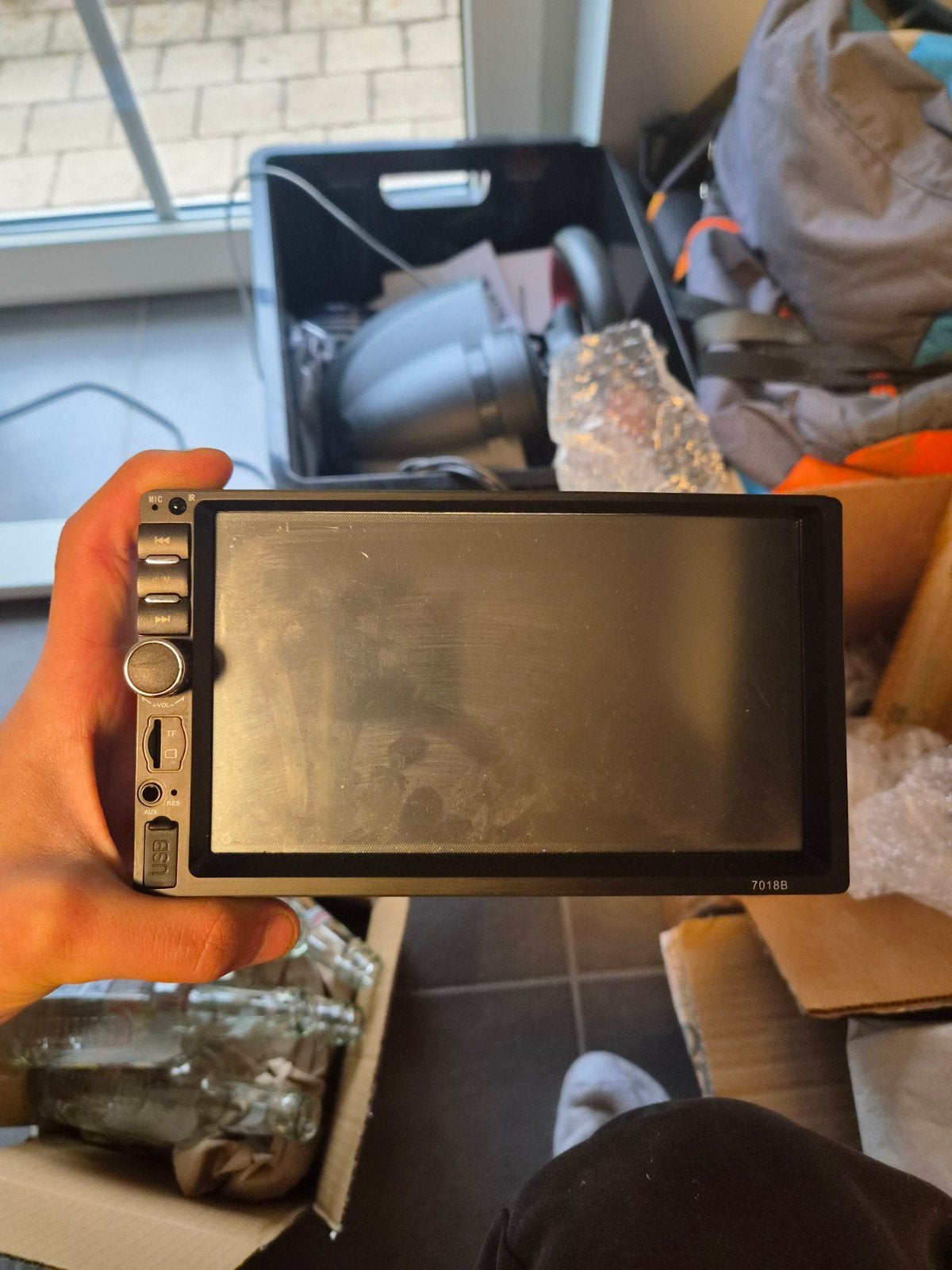7 inch 2-Din Touchscreen Autoradio / Multimedia Speler, Auto diversen, Autoradio's, Verzenden, Zo goed als nieuw