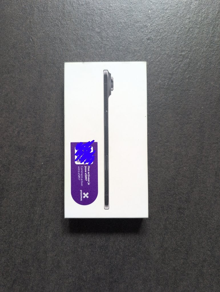 iPhone 17 Air 256GB Noir, neuf, garantie 2 ans, Enlèvement, Sans abonnement, Sans simlock, 100 %