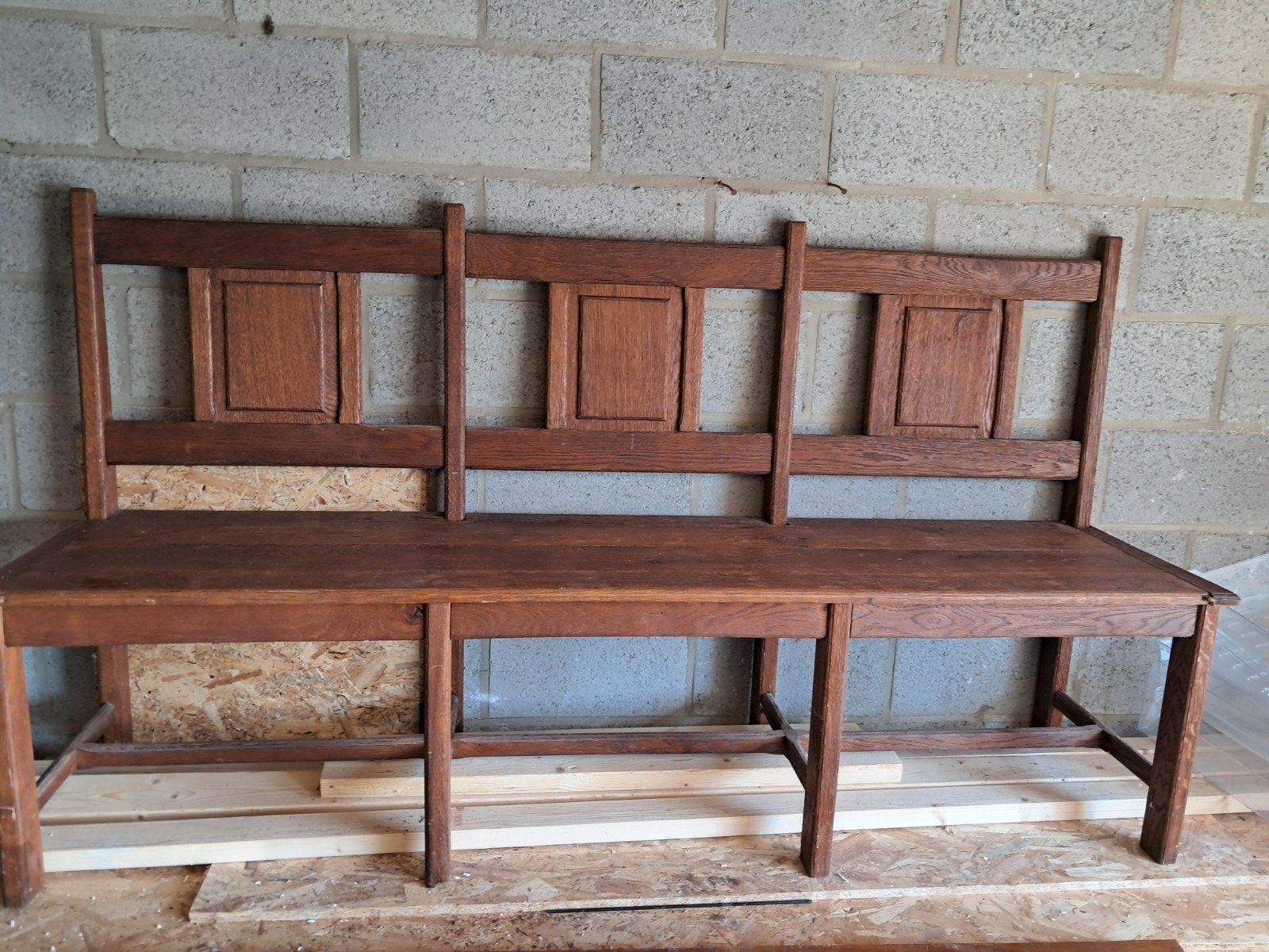banc en chêne, Maison & Meubles, Enlèvement