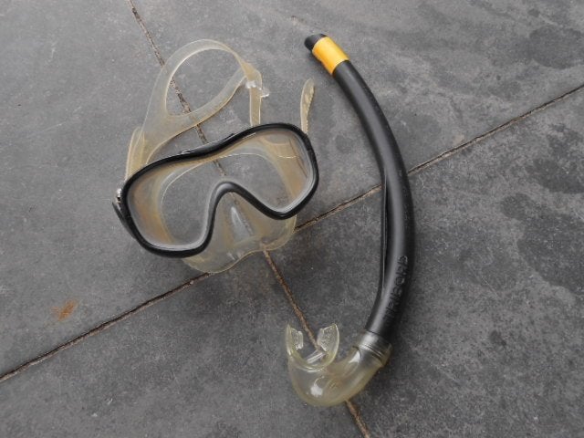 Tribord kinderen duikbril en snorkel, Ophalen of Verzenden, Gebruikt, Snorkel