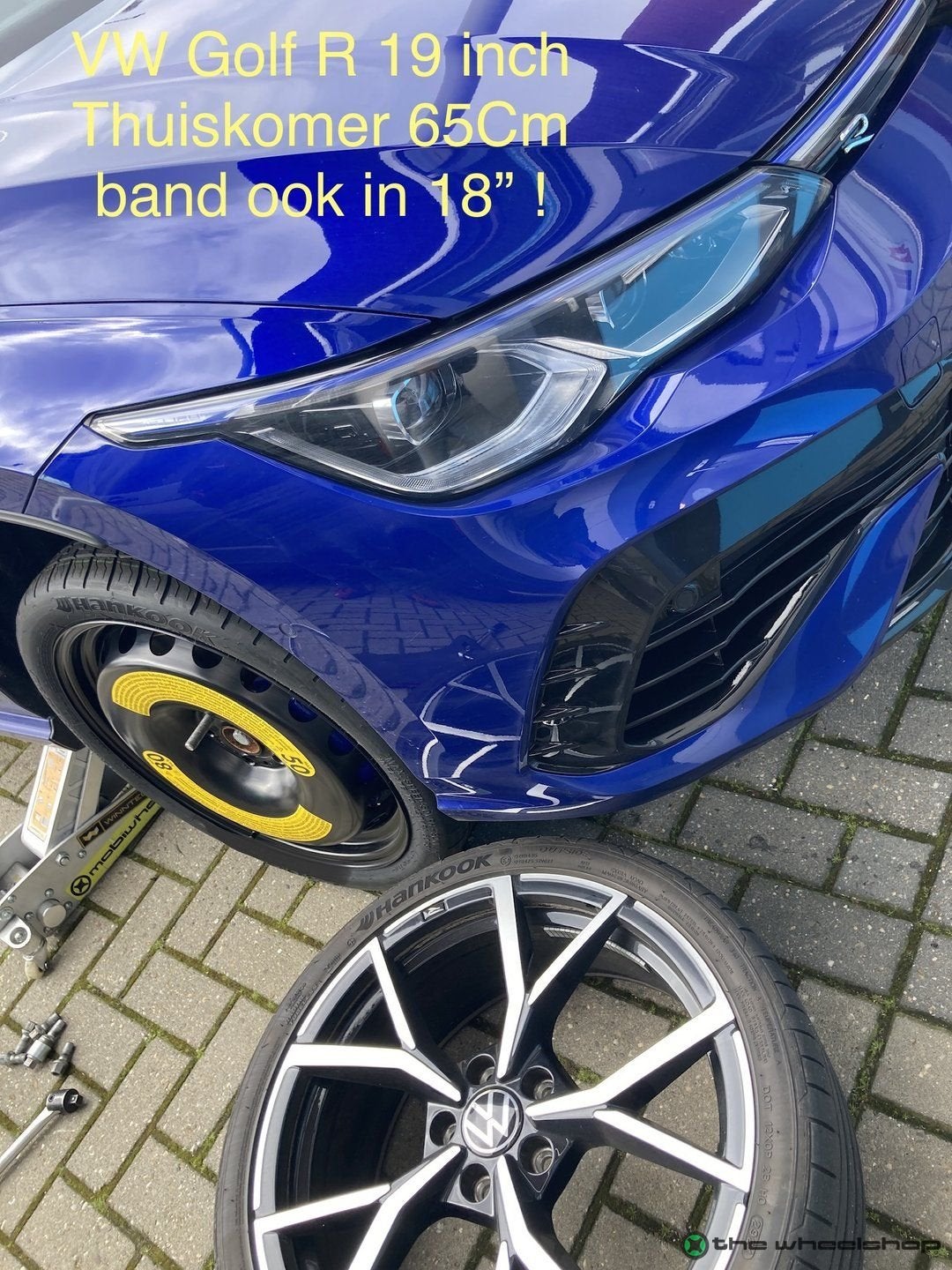 Reservewiel Thuiskomer VW Golf 7/8 T-Roc Passat AUDI A3 Q2 i, Auto-onderdelen, Gebruikt, -, -, Banden en Velgen