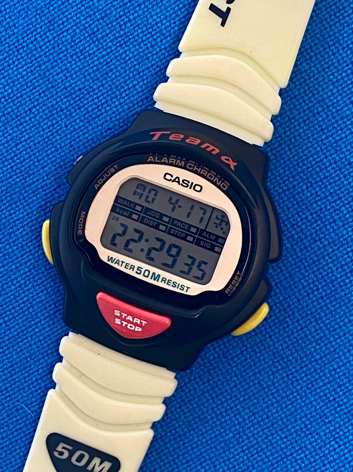 Casio TM-12 TEAM Vintage 1992 — Montre non utilisée/rare, Enlèvement ou Envoi, Comme neuf