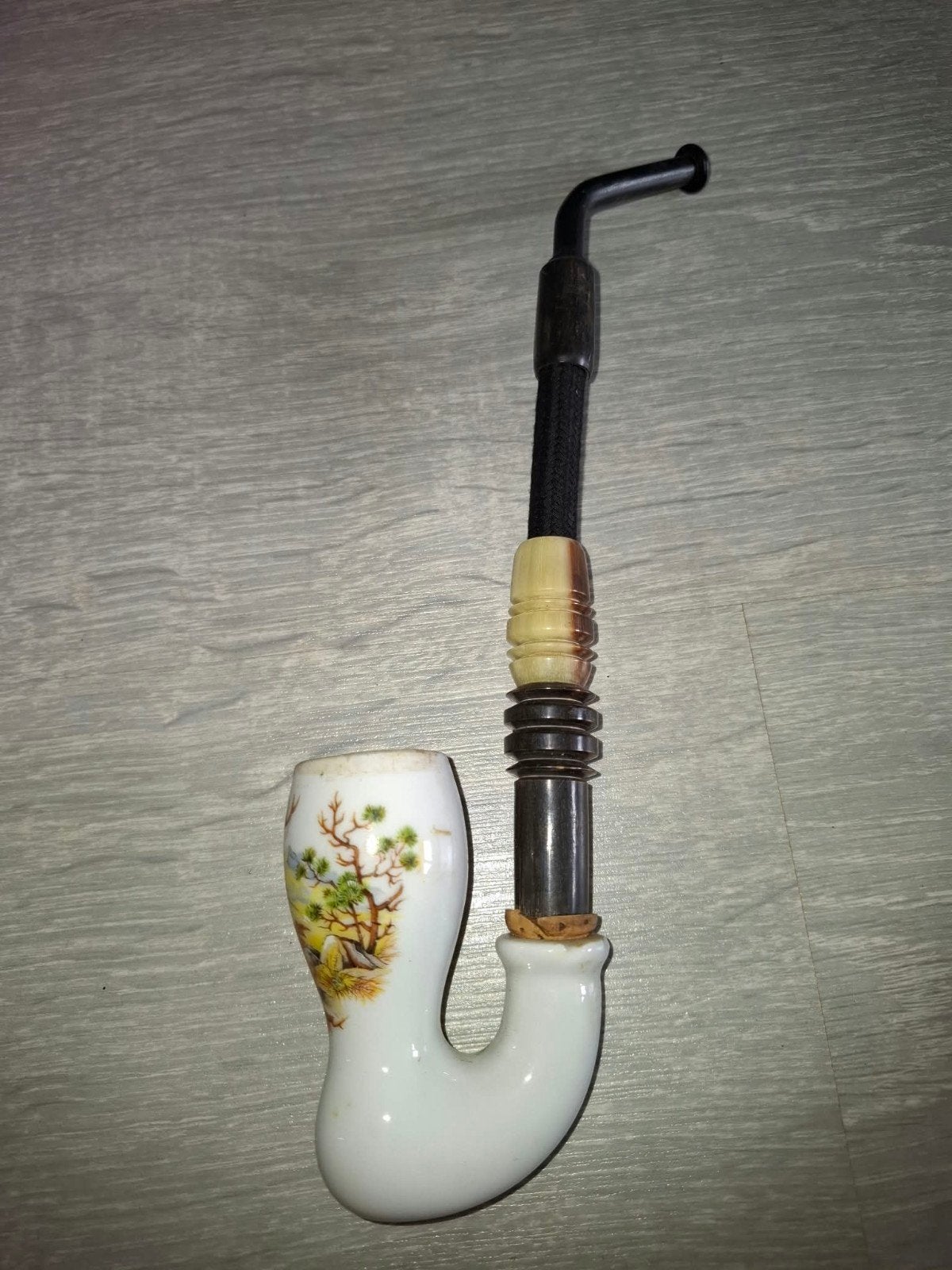 Pipe de chasse, Enlèvement