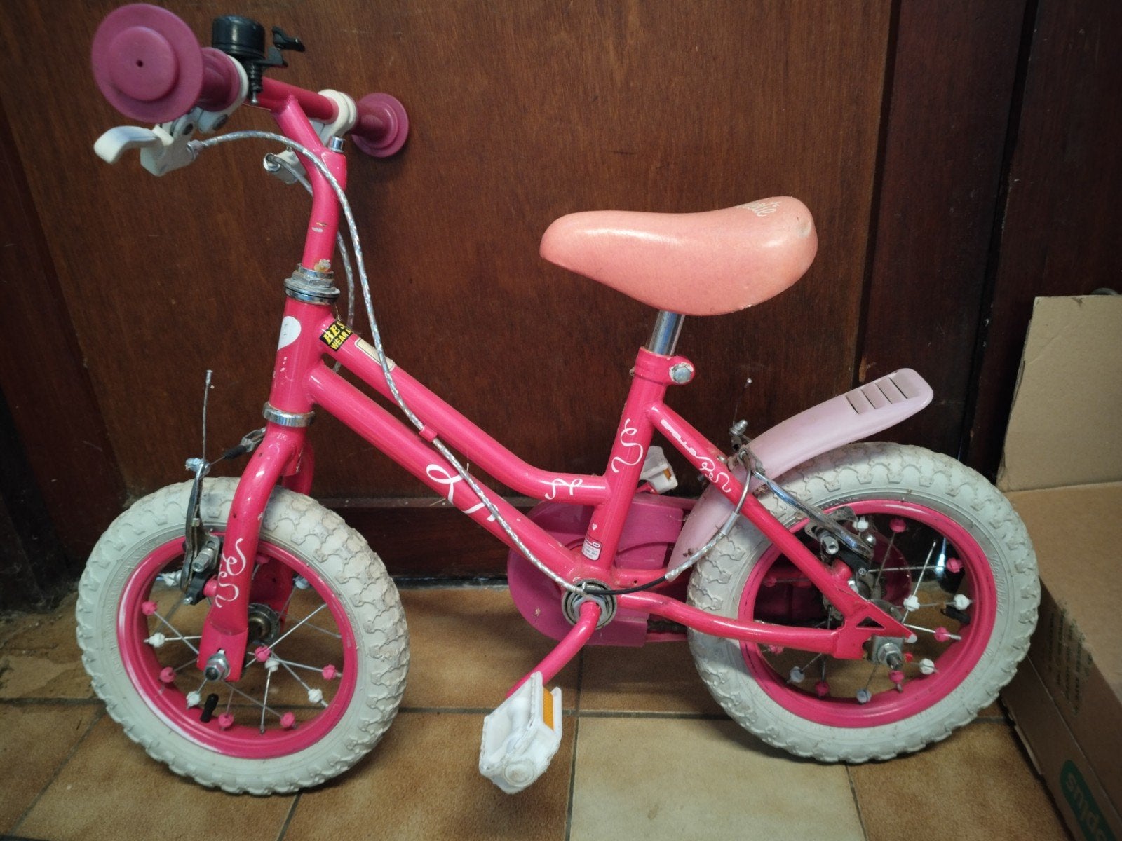 kinderfiets, Ophalen, Gebruikt, Minder dan 16 inch