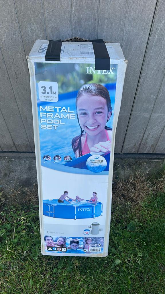 Intex zwembad, Ophalen, Gebruikt, Minder dan 80 cm, Rond