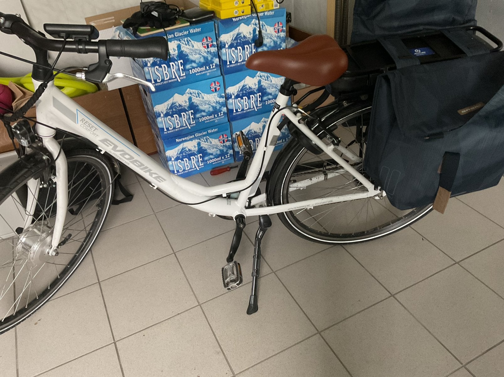 Minerva evobike met 669km op de teller, Ophalen, Zo goed als nieuw