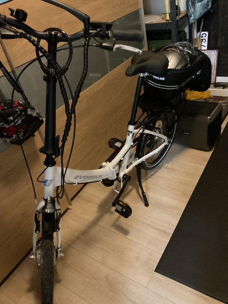 Electrische vouwfiets, Enlèvement, Comme neuf, Totalement pliable, Vitesses