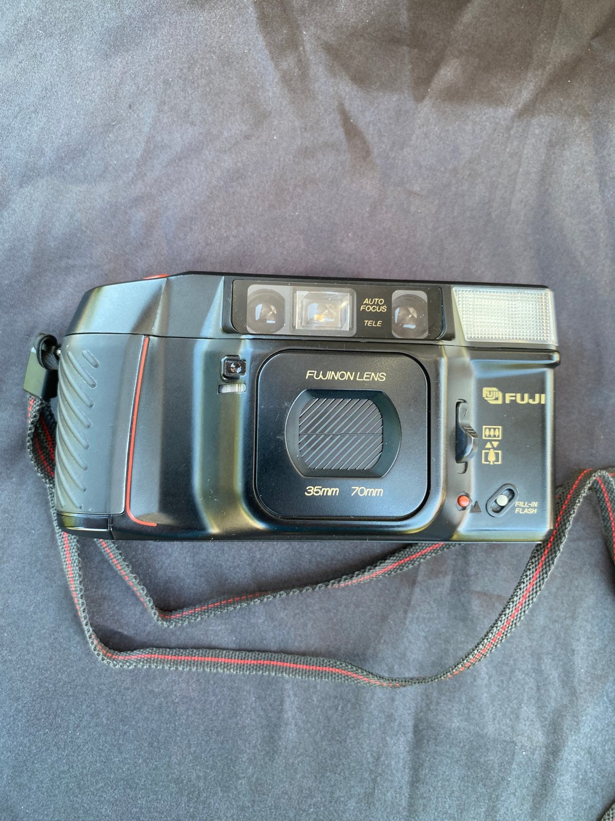 Filmcamera fuji dl4000 qd, Audio, Tv en Foto, Fotocamera's Analoog, Ophalen, Gebruikt, Fuji