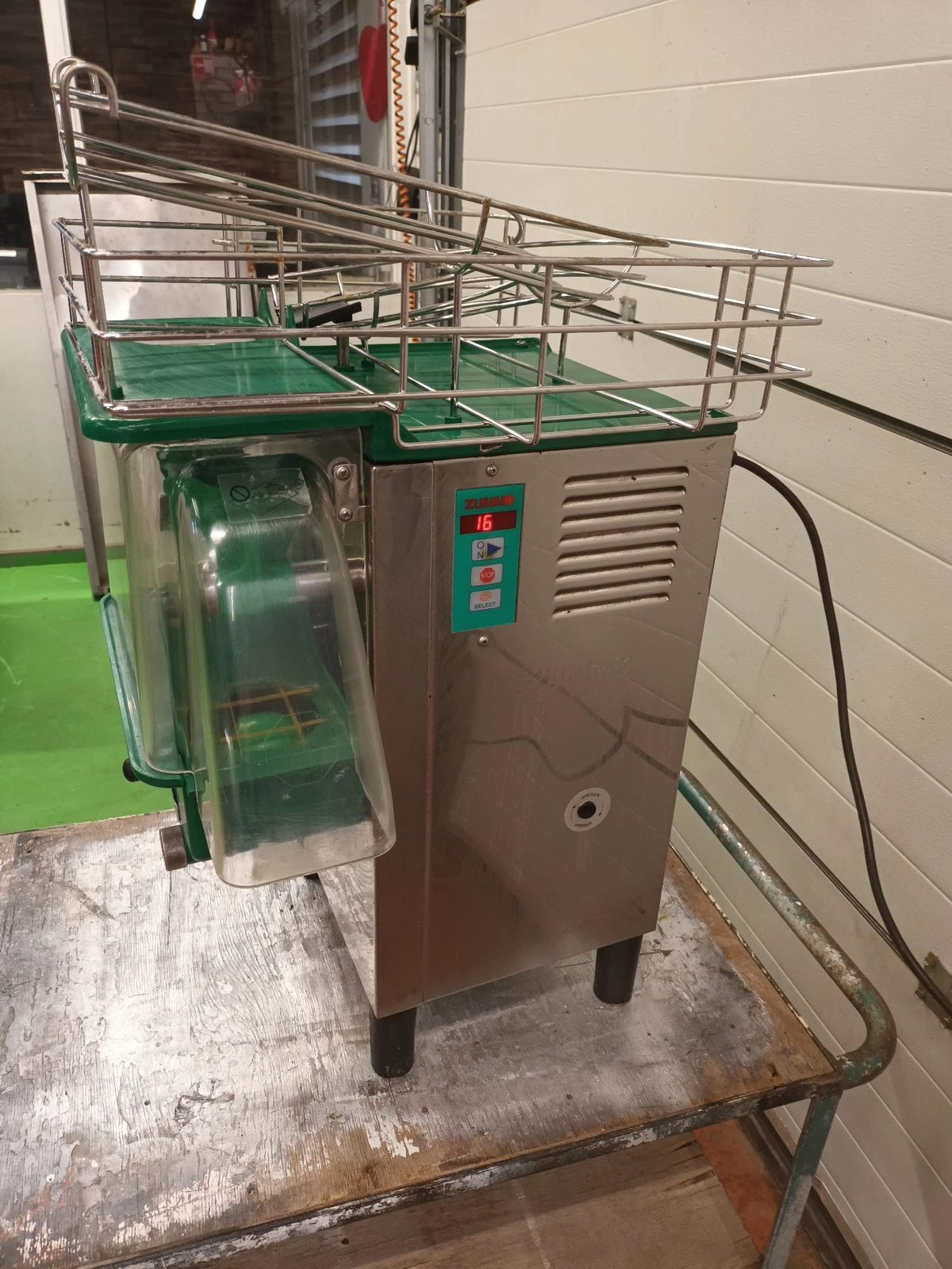 Zummo  tafelmodel sinaasappelpers automaat horeca citruspers, Enlèvement