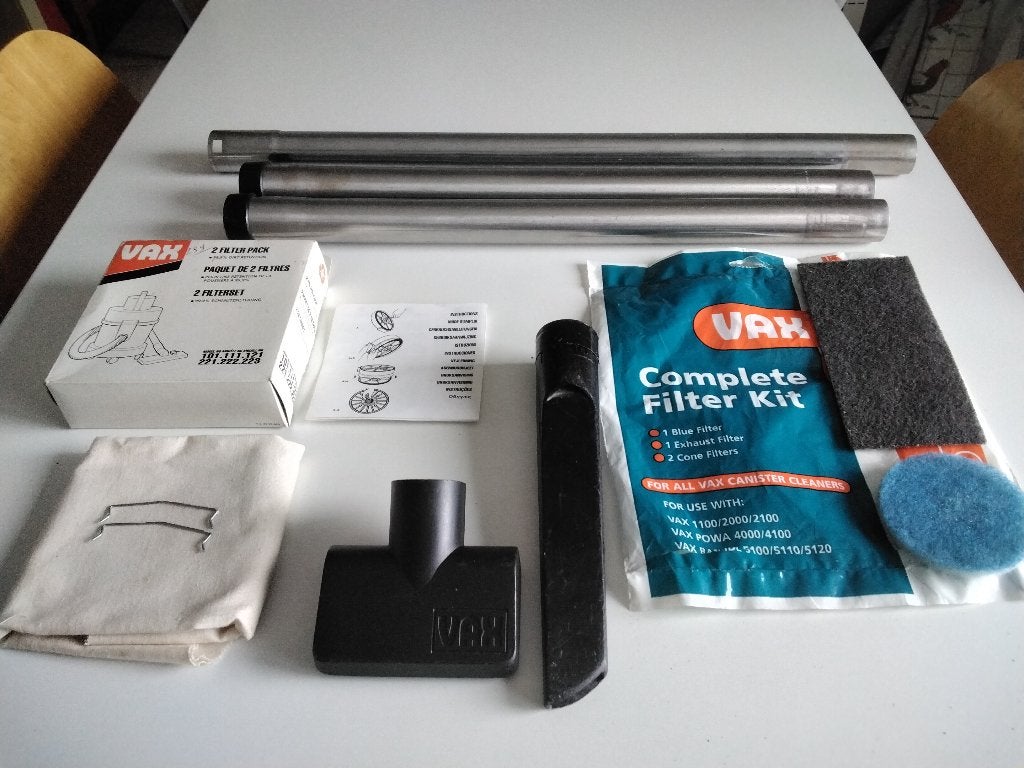 VAX-stofzuigeraccessoires/buizen/einden/filters, Elektronische apparatuur, Stofzuigers, Ophalen of Verzenden, Zo goed als nieuw